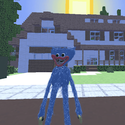 Huggy Wuggy in Minecraft